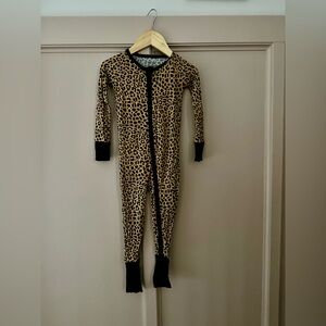 Little Sleepies - Leopard Print Onesie Pajamas